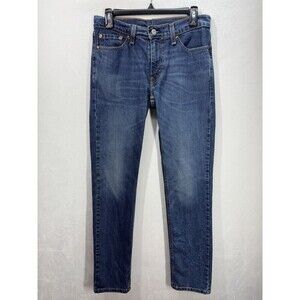 Levis 511 Slim Straight Leg Jeans Men’s 29x32 Blue Denim Stretch Cotton Blend